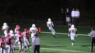 Football highlights Xaverian at BridgewaterRaynham [upl. by Dygall]