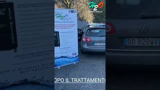 Decarbonizzazione con Eco Motors H2O V20 lavaggio prima e dopo Presso Carnia Pneus [upl. by Addison415]