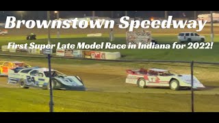 Castrol FloRacing Night in America at Brownstown Speedway 4232022 [upl. by Zaneski]