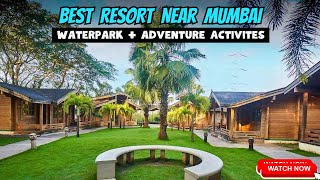 Monteria Resort Karjat  Best Resort Near Mumbai  Adventure Activities Zipline amp Waterpark [upl. by Mahalia400]