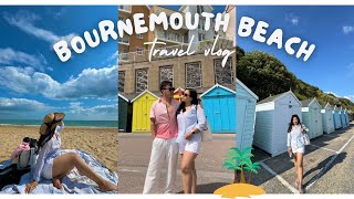 Bournemouth Beach Vlog 🏝️🌊👒  Summer 2024 ☀️  UK 🇬🇧 [upl. by Leander]