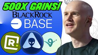 Top 10 Base Chain Crypto Altcoins Set to EXPLODE 500X This Bull Run BLACKROCK INVESTMENT [upl. by Azeret]