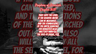 Prophecy of Jeremiah 3137  Verses to Commit to Memory bibleverse scripture christian minister [upl. by Towney826]