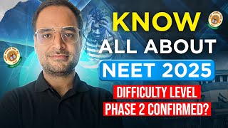 NEET 2025  All Doubts Cleared🔥  Difficulty Level  Syllabus  NEET 2025 Preparation [upl. by Godric]