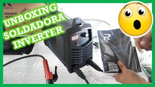 🟢 SOLDADORA INVERTER REDBO PRO  UNBOXING [upl. by Peck]