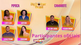 BBB 24 participantes anunciados até o momento no Big Day [upl. by Grania]