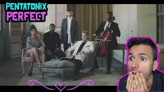 Pentatonix  Perfect Official Video REACTION  First Time Hearing It [upl. by Suoinuj]