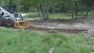 Land plane grader for Skid Steer [upl. by Brookhouse790]