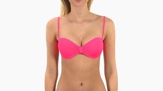 Volcom Simply Solid Underwire Top  SwimOutletcom [upl. by Eerolam]