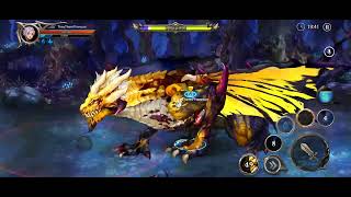 Fallen Divine Dragon Solo Fighter Gameplay Dragonspear Ex [upl. by Meikah]