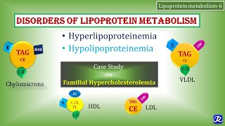 24 Disorders of Lipoprotein Metabolism  Lipid Metabolism  Biochemistry  NJOY Biochemistry [upl. by Wivinia]