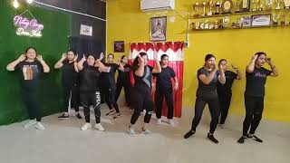 DANCE WORKOUT FOR WEIGHT LOSS 💯NATRAJ GANGA FITNESS CLASS ❤️ [upl. by Calen699]