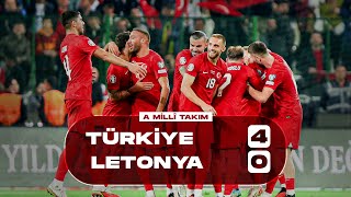 EURO 2024 Elemeleri I Türkiye 40 Letonya l 15 Ekim 2023 [upl. by Zadack]