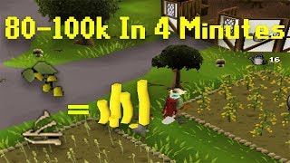 OSRS LowHigh Level Money Making Method  80100k In 4 Minutes [upl. by Namurt508]