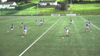 Gaelic Football handpass drill 10 [upl. by Asined]