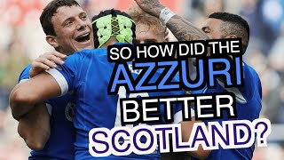 So how did Italy better Scotland  Six Nations 2024 [upl. by Husha]