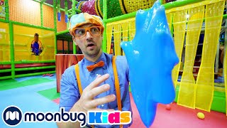 Blippi Aprende los Cinco Sentidos  Vídeos Educativos para Niños  Moonbug Kids en Español [upl. by Frederico]