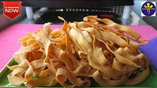 RIBBON PAKODA RECIPE pakoda ribbonpakoda videoviral videofeed videotrending shortsvideo [upl. by Zumwalt]