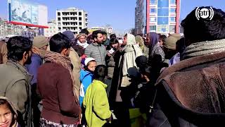 Fatelessness of vendors after cleaning Sarai Shamaliبی سرنوشتی دست فروشان بعد از پاکسازی سرای شمالی [upl. by Yecats]