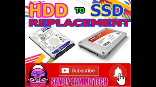 How to replace your HDD with an SSD in your laptop [upl. by Ahsyt]