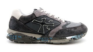 Premiata uomo sneakers Zac Zac grigie SKU ZACZAC3547 [upl. by Rutter]