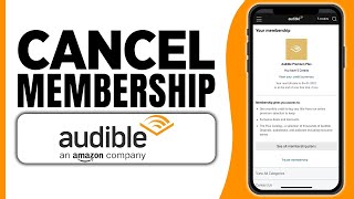 How To Cancel Audible Membership Through Amazon 2024 [upl. by Aserehtairam]