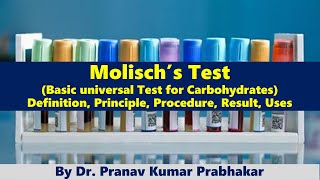 Molisch’s Test Basic universal Test for Carbohydrates [upl. by Abbotsun920]