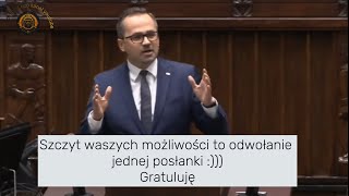 Horała wyśmiał uśmiechniętą koalicję [upl. by Acnaiv]