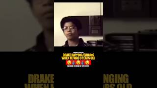 Drake rapping in 1995 before the fame 😵🤷🏽‍♂️💯 drake hiphop rap [upl. by Yolane]