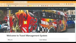 Transport Management System in PHP [upl. by Zilla]