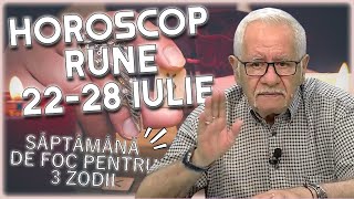 HOROSCOP RUNE 2228 iulie 2024 Mihai Voropchievici 3 zodii în focuri [upl. by Okir]