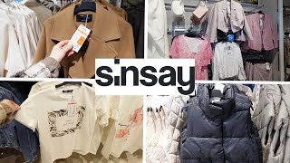 SINSAY 🌸  NOWOŚCI 🛍️ DLA KOBIET 💚 NOWA PIĘKNA KOLEKCJA ☀️ PROMOCJE NA PŁASZCZE 😱 TANIO JAK NIGDY 🔥 [upl. by Acirtal364]