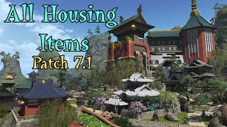 Patch 71 Housing Item Previews [upl. by Harac]