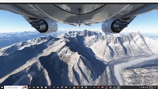 Microsoft Flight Sim 2020 A320NEO Innsbruck LOWI to Sion Switzerland LSGS [upl. by Yarazed637]