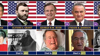 Last Photo of Every US President [upl. by Boice743]