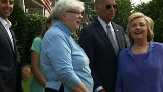 Biden Shows Childhood Scranton Home To Clinton [upl. by Ravert799]