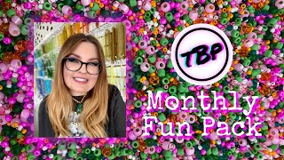 Monthly Fun Pack Opening  The Bead Place Weekly LIVE Party [upl. by Grimbly]