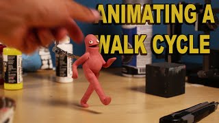 STOP MOTION TUTORIAL  Walk Cycle [upl. by Eido334]