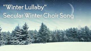 Winter Choir Song  Pinkzebra quotWinter Lullabyquot feat iSing Silicon Valley Girlchoir [upl. by Norabal]