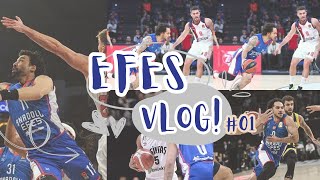 Anadolu efesBaskonia Maç Vlog Bol Çekişmeli Maç [upl. by Melan]