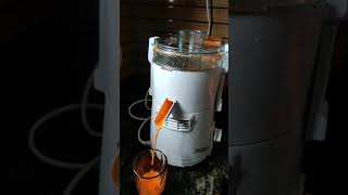 How to Make Carrot Juice  Sujata Powermatic 900w MixerJuicer shorts [upl. by Ailssa144]