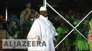 Gambia crisis ends as Yahya Jammeh leaves for exile [upl. by Iah984]