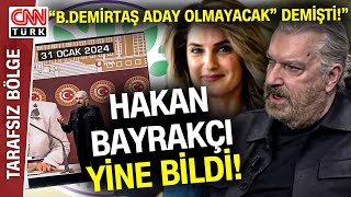 Başak Demirtaş quotAday Değilimquot Dedi İşte Bayrakçının 31 Ocak quotDemirtaş Aday Olmayacakquot Analizi [upl. by Norrabal]