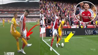 Declan Rice Red Card vs Brighton  Declan Rice received his first red card  Arsenal vs Brighton [upl. by Revilo]