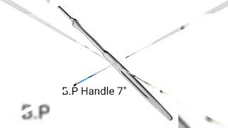 DampC  Dilation and curettage  CSSD instruments  DampC set instruments with name [upl. by Tattan]