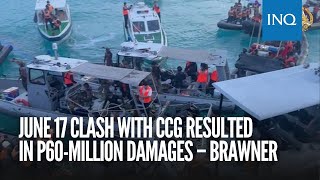 June 17 clash with China Coast Guard resulted in P60million damages – Brawner [upl. by Auburn]