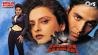 Khiladiyon Ka Khiladi Video Jukebox  Akshay Kumar Rekha Raveena Tandon  Kumar Sanu Sadhana [upl. by Nason]