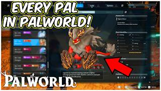 All Pals In The Paldeck For Palworld  Palworld Early Access [upl. by Simons140]