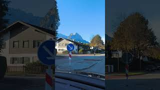 Улочки Garmisch Partenkirchen Zugspitze Самая высокая вершина Альп в Германии 3000 метров [upl. by Grania909]