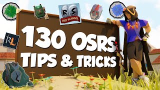 130 OSRS Tips amp Tricks 2024 [upl. by Alderson]